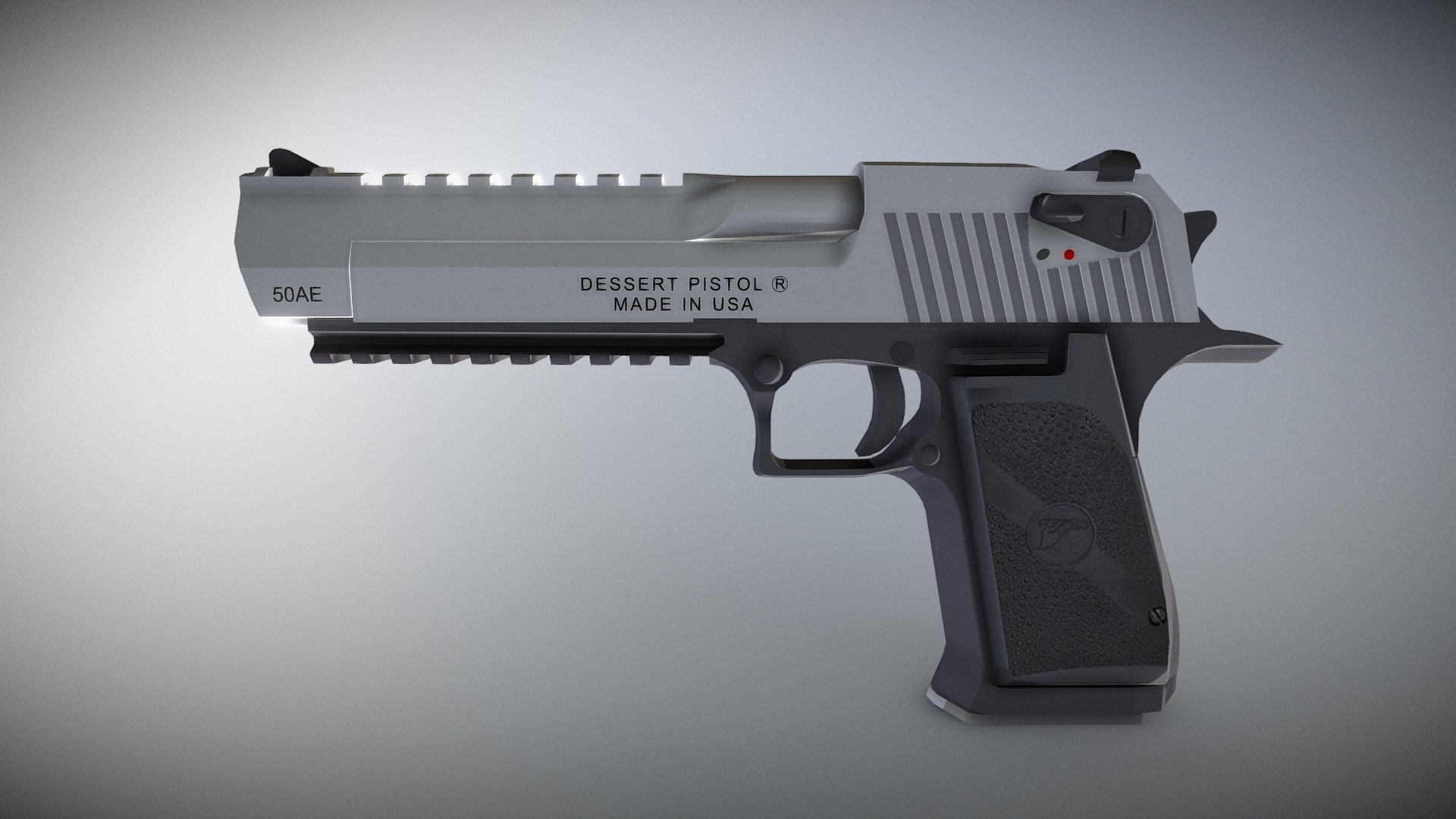 Silver Dessert Eagle