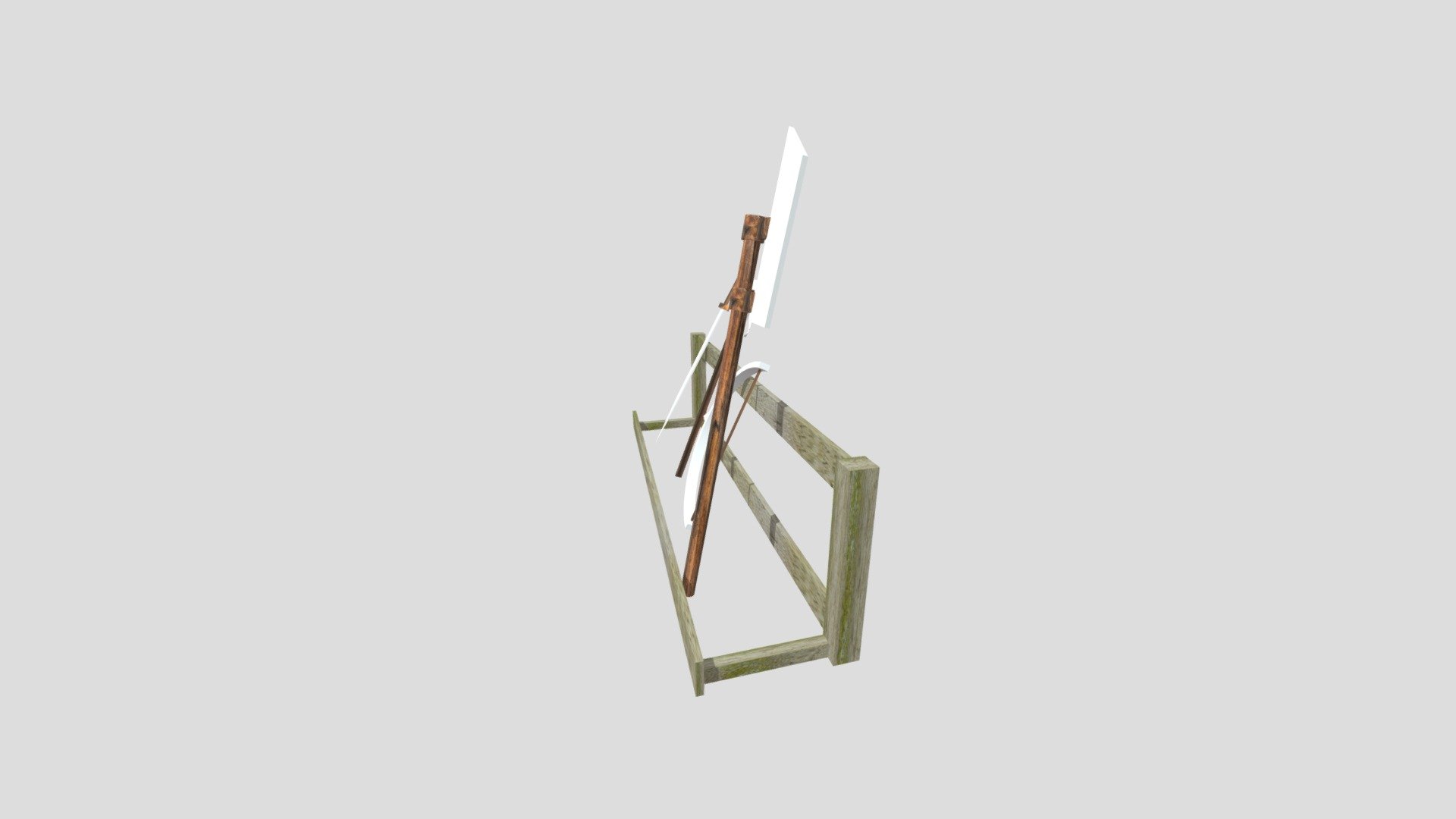 Weapon_Rack - 3D model by Jomankie [b09f21c] - Sketchfab