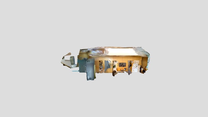 1F_ Lobby -poly 3D Model
