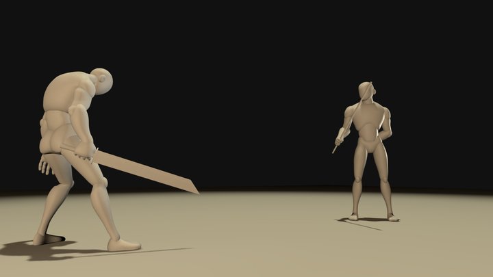 Ip-Man 2 House Brawl 3D Model