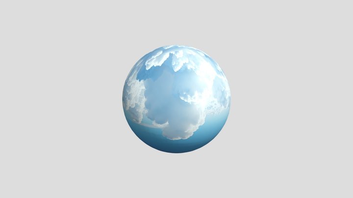 Skies - Above The Clouds Panorama 3D Model