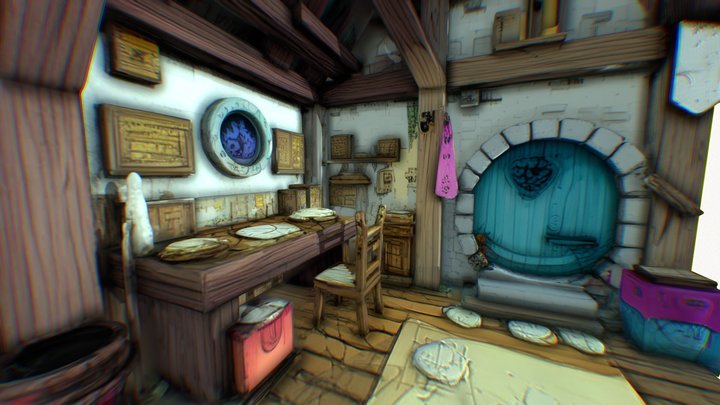 Medieval Fantasy Interior Room