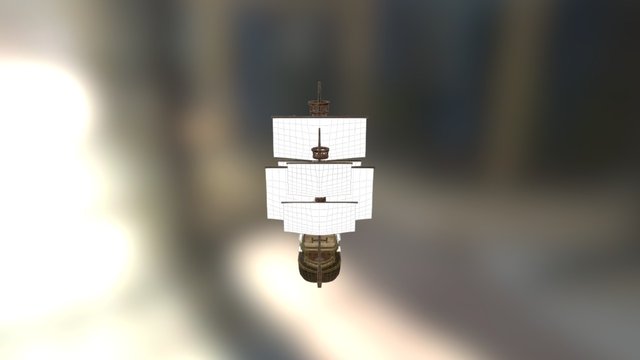 Pirate Ship 3D Model