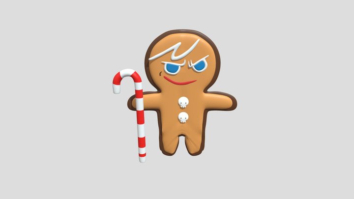 Giger Brave Cookie 3D Model