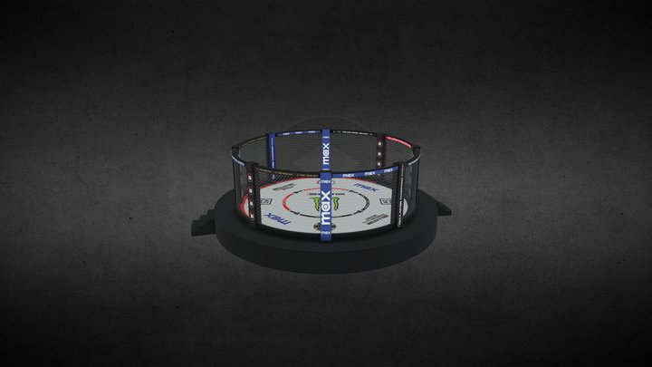 BELLATOR 030724 3D Cage 3D Model