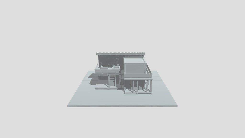 Futuristic Smart Home Cutaway