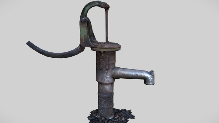 Water Pump 1982 3D Model