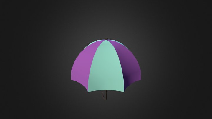 小雨傘 3D Model