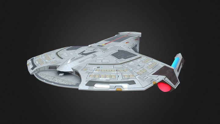 Star Trek - Saber class 3D Model