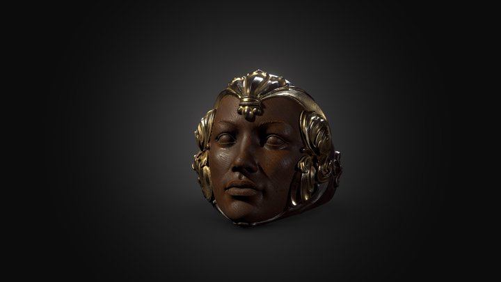 Ancient Wisdom - The Oracle's Ring 3D Model