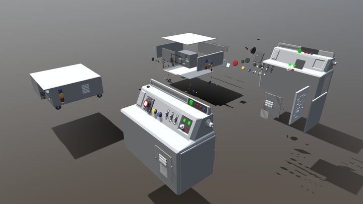 Power Generator - Bobov (Game) 3D Model