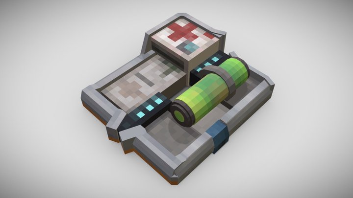 Minecraft - HL2 Medkit 3D Model