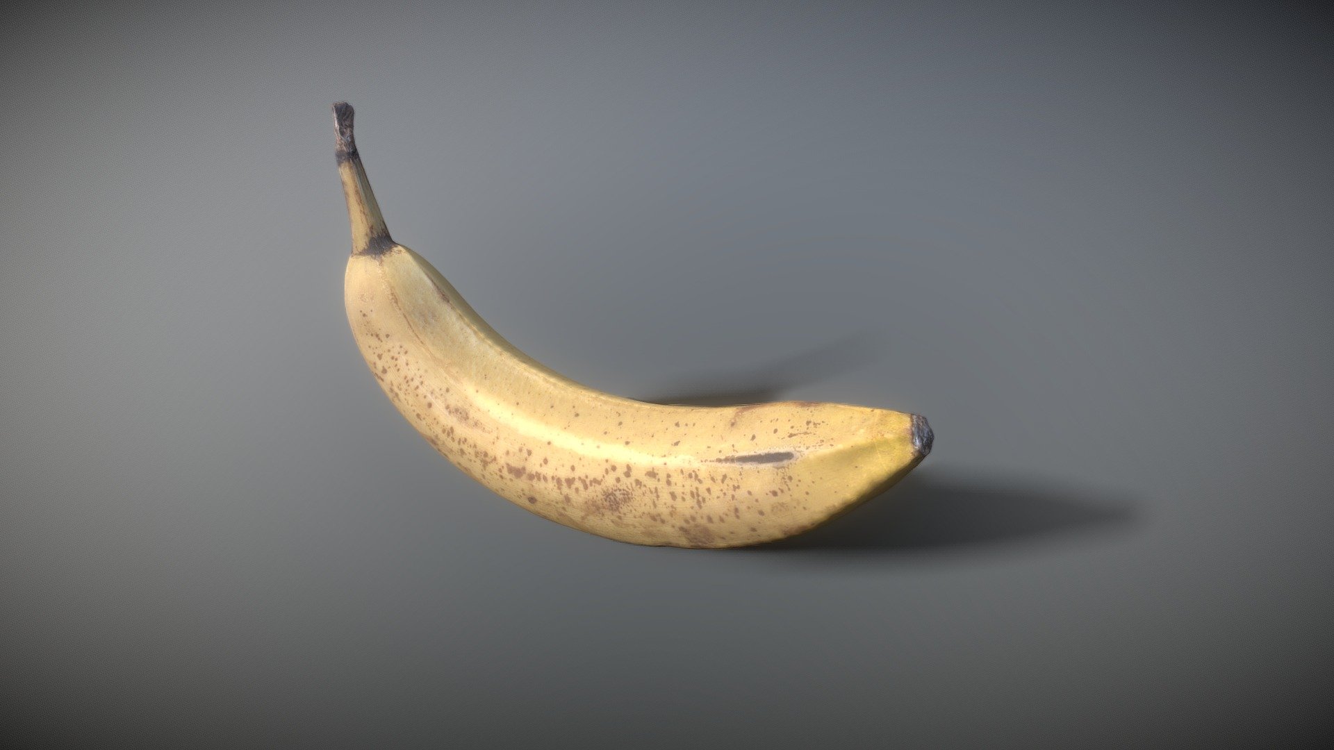 Banana - 3D model by Dan-Levi Tømta (@danbannan) [b0ae59b] - Sketchfab