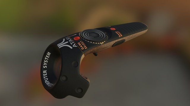Vr Controller Vive ATARI2600 3D Model