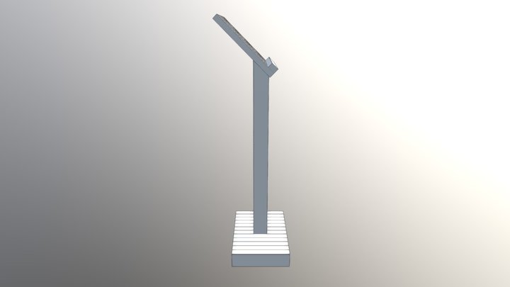 Lecture Stand 3D Model