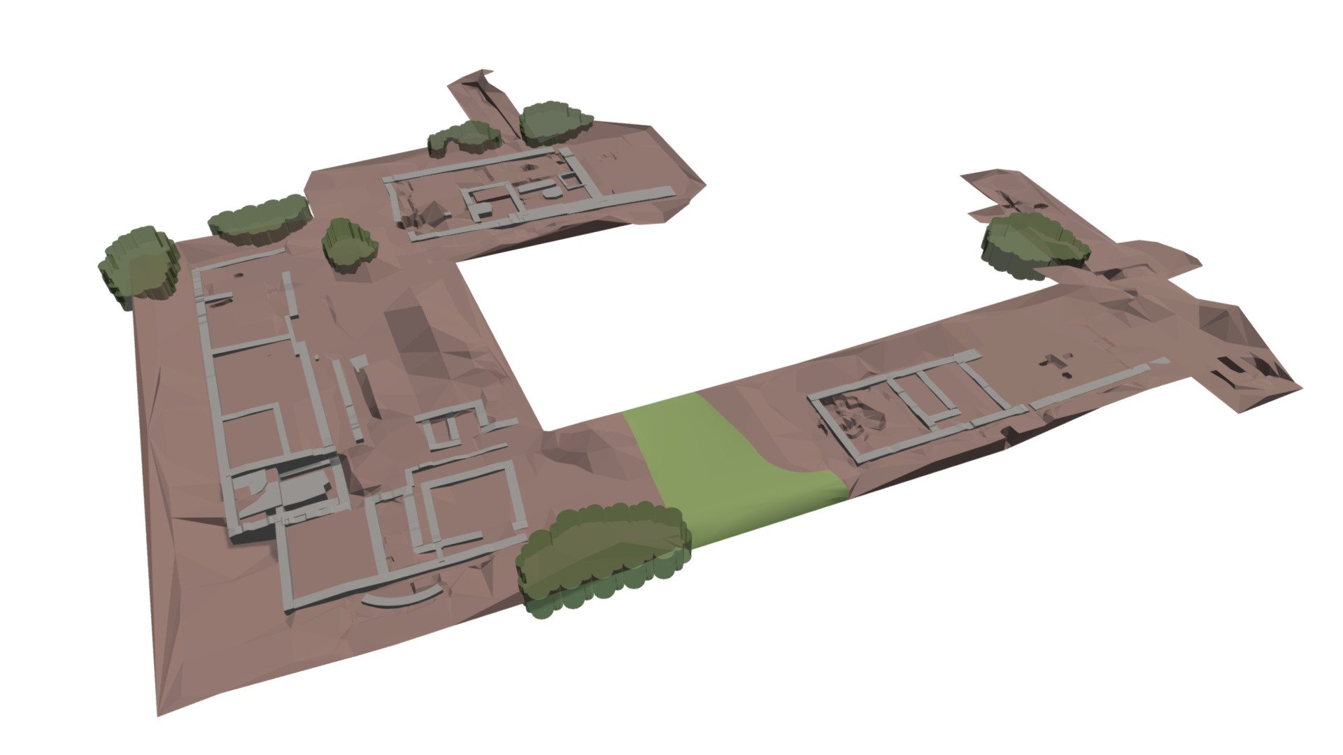 Druce Farm - 3D Building Model (E,C)