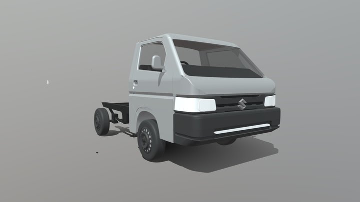suzuki carry 2019 3D Model