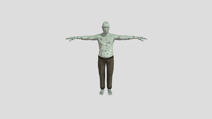 Zombie 3D Model