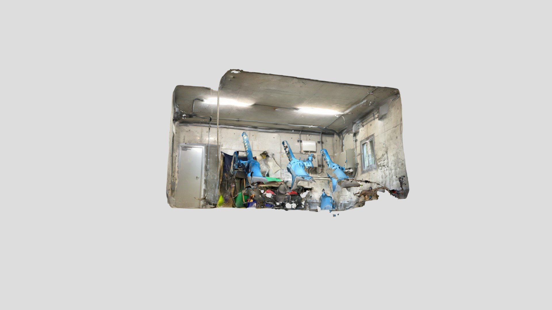 谷山ため池_建屋室内