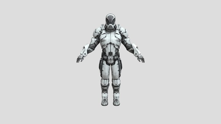 Robot mech no sorry fbx rigged bone rig 3D Model