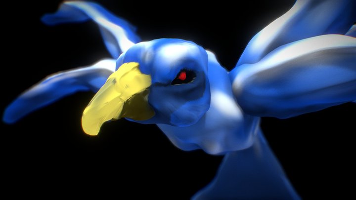 um pássaro ,sei la 3D Model