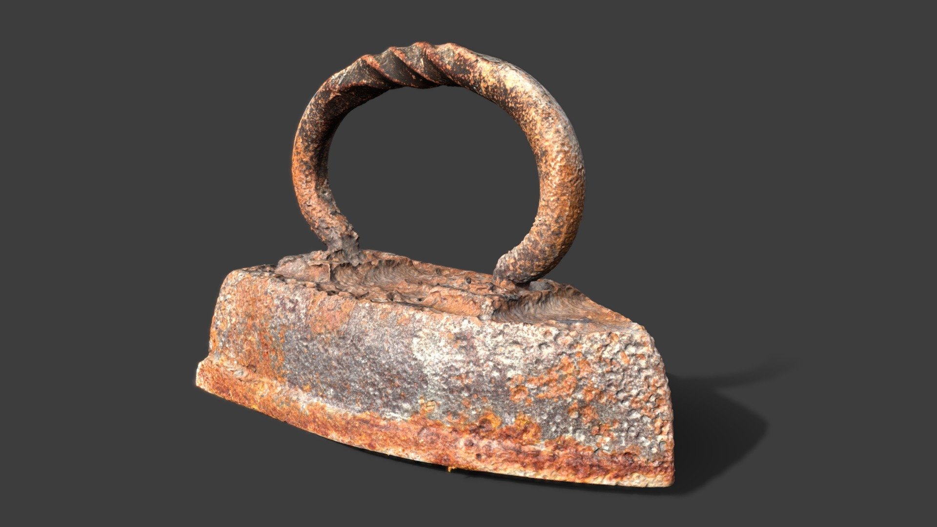 RAW Scan Rusted Old Iron - 3D model by kanistra [b0b28b6] - Sketchfab