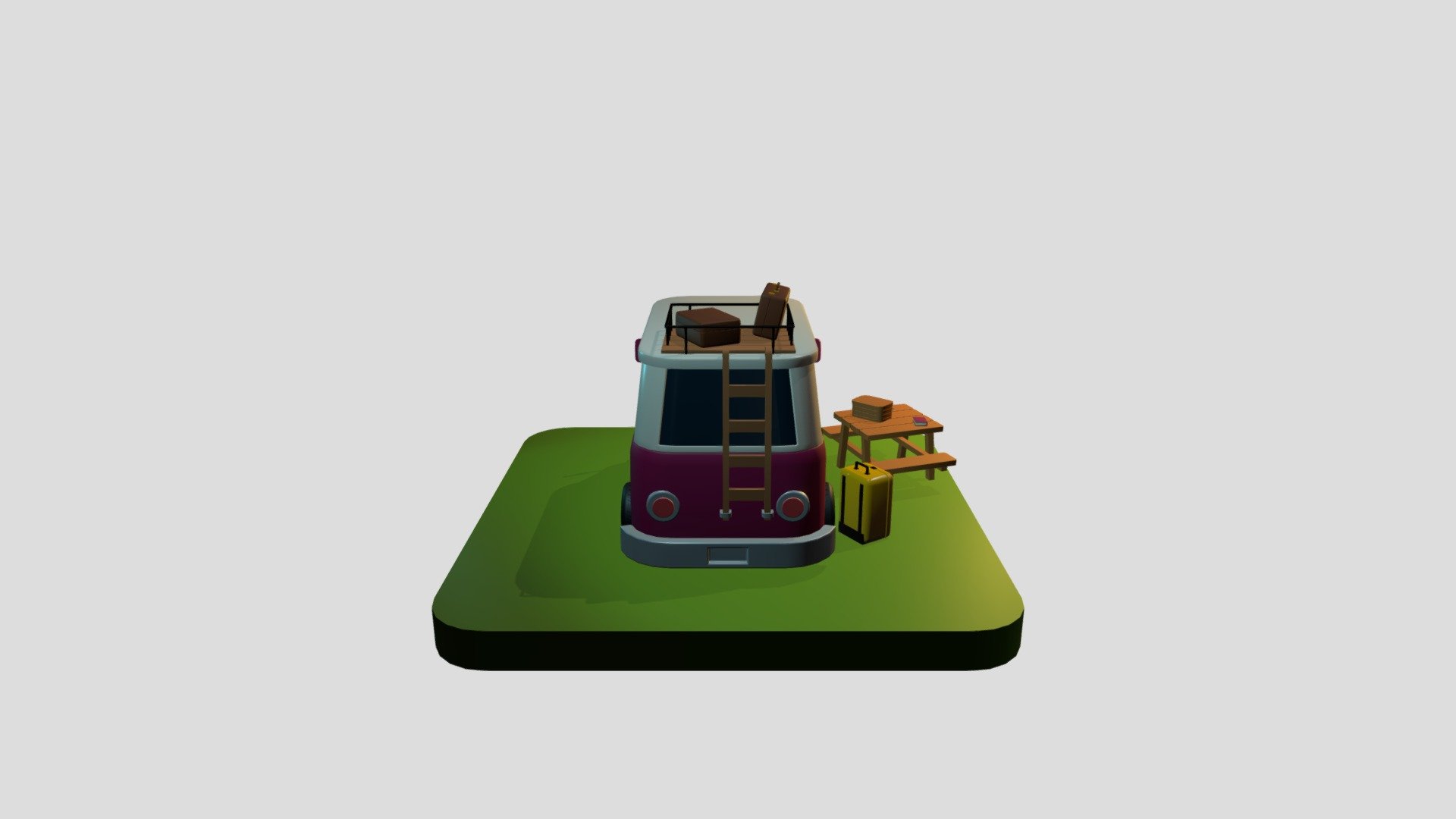 Picnic - 3D model by Serch Radd (@SerchRadd) [b0b2ebe] - Sketchfab