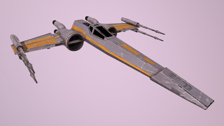 Star Wars Starship 3D Model