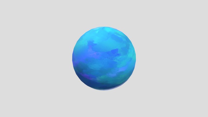Water Color Application 3D Model