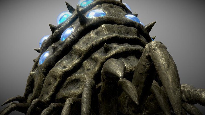 Ohmu - King of toxic jungle 3D Model