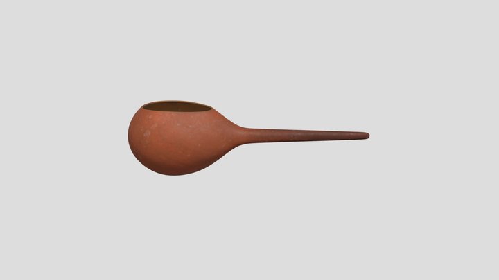 Gourd Ladle 3D Model