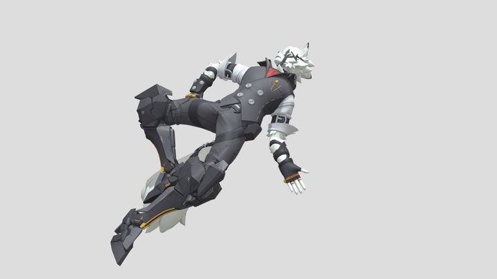 Lycaon - Hit And Death Animation 3D Model