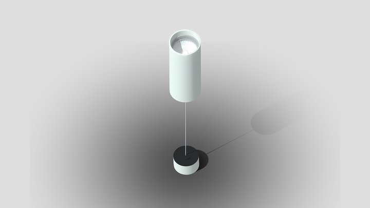 WHITE STRING LIGHTS ARL 1801 3D Model