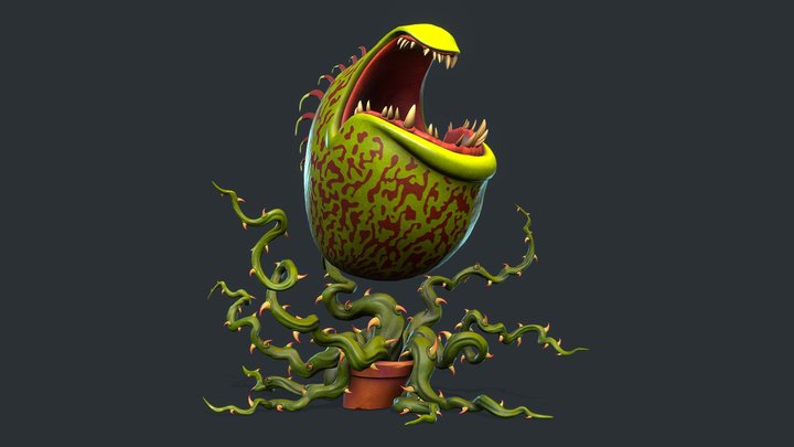 Carnivorous Plant 3D Model