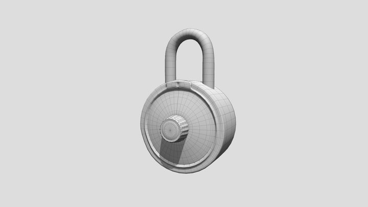 lock 3D Model