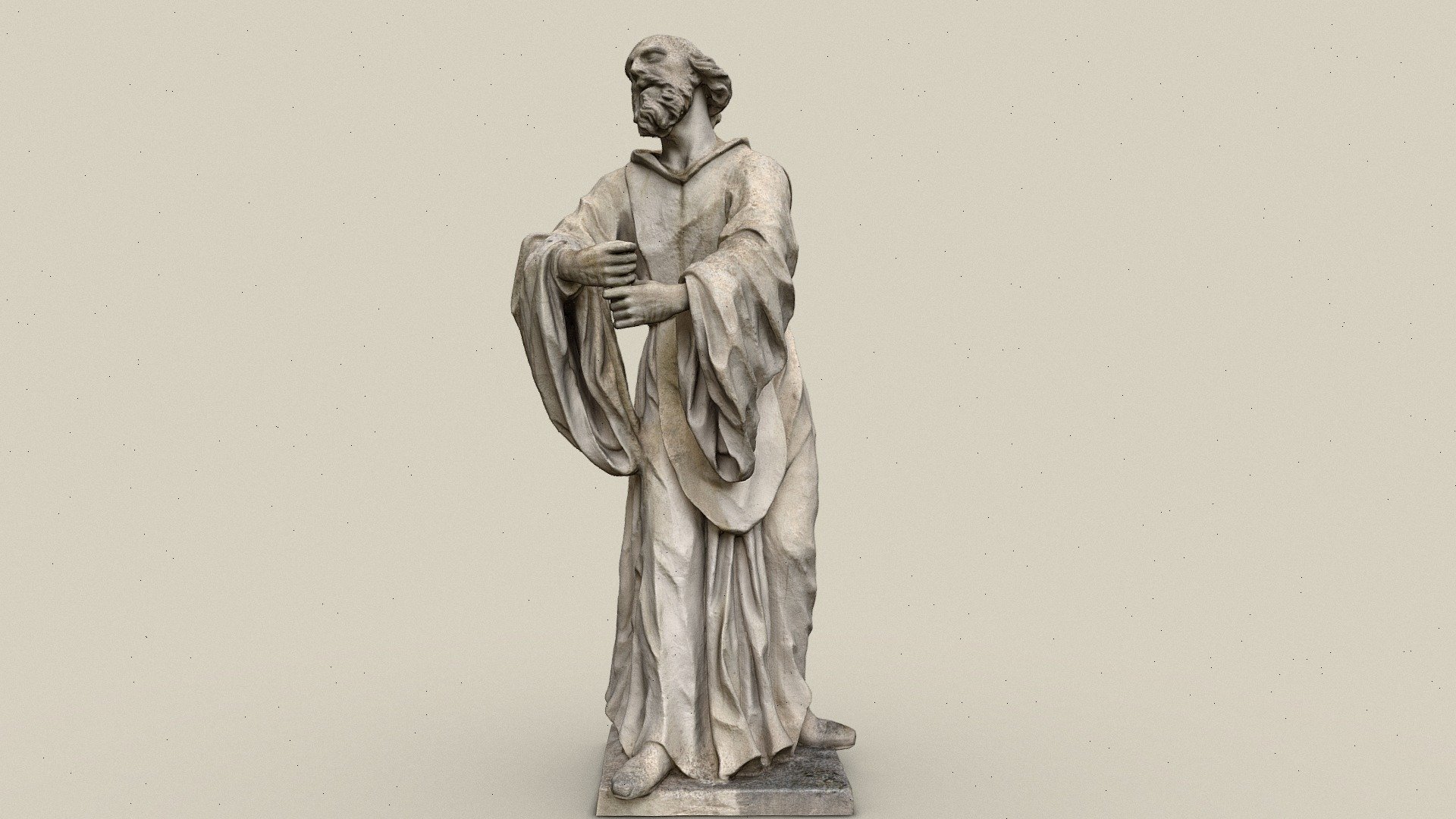 Hl. Franz von Paola — Sketchfab embed 3D viewer