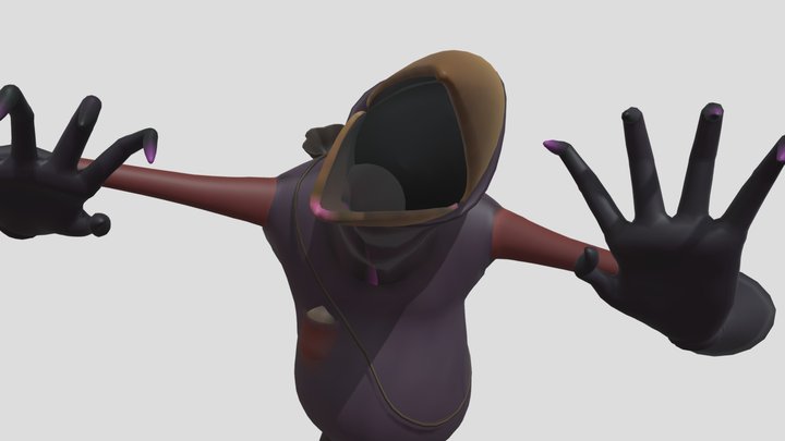 Guest Catch Anim hello neighbor 2 3D Model