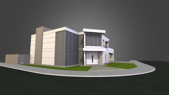 Modern House 3D Model