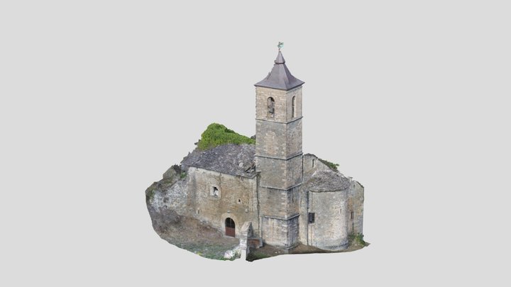 Église de Castellazo 3D Model