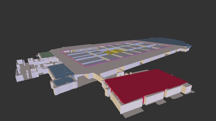 CX 2015 Floor plan 3D Model