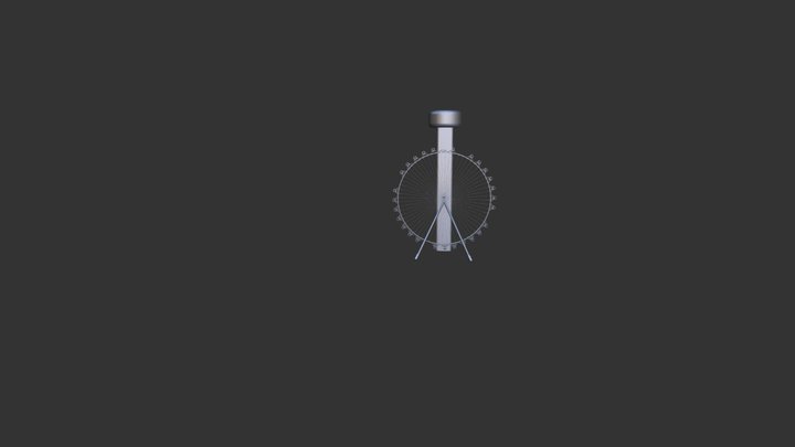 Oberservation Wheel 3D Model