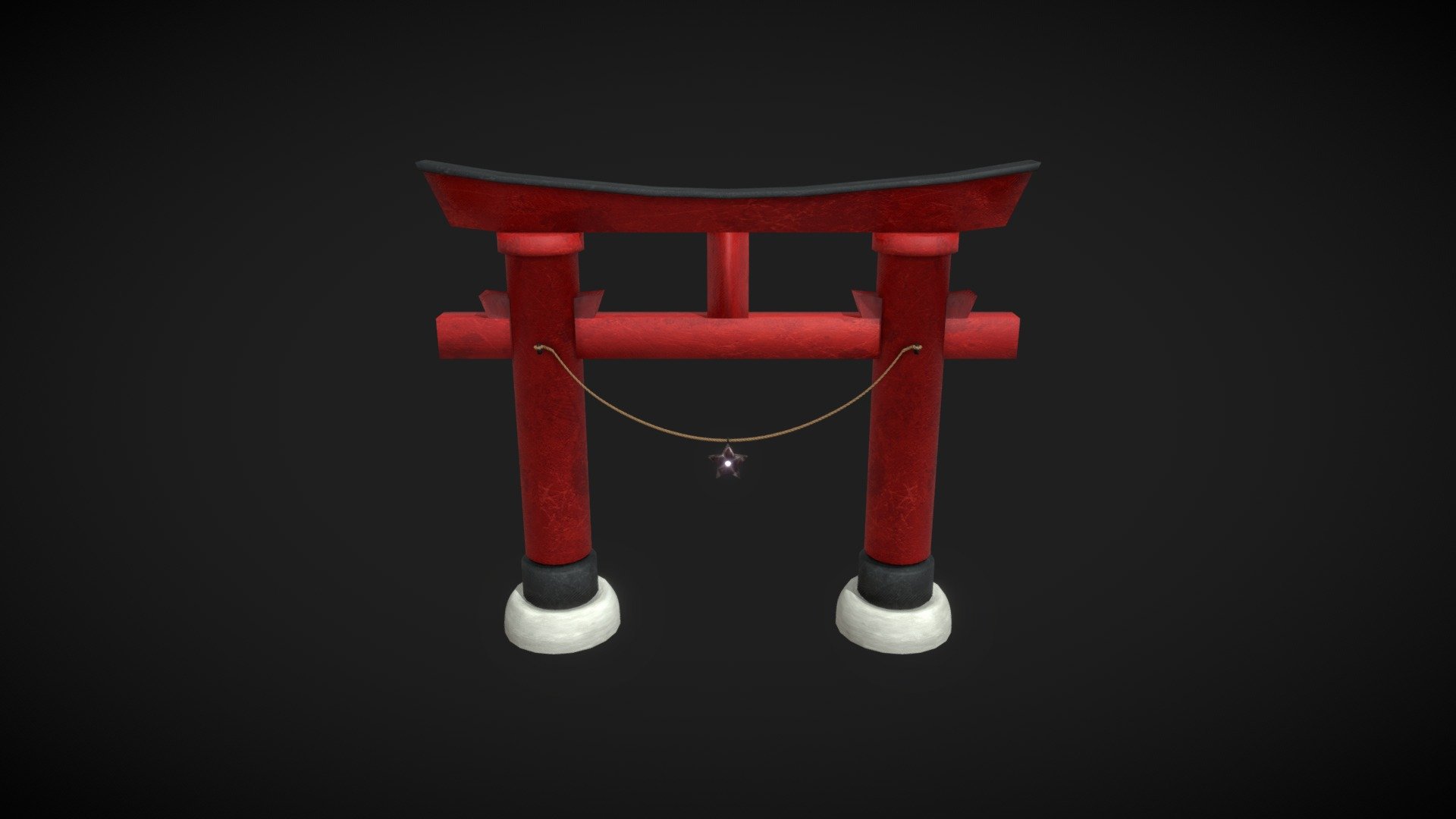 Japanese Temple Entrance