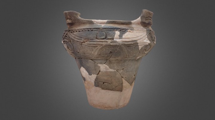 縄文土器（深鉢）/ 谷地遺跡 3D Model