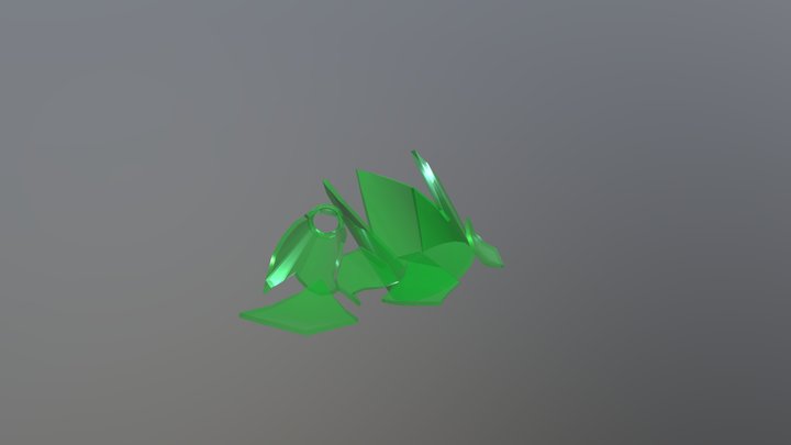 Broken Glass 3D Model