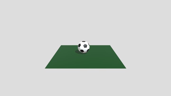 Football Pretto 3D Model