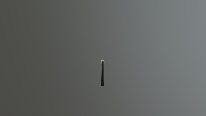 Katana Sci-fi Simple 3D Model