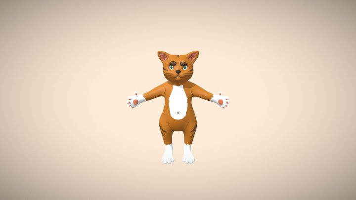 Player-Cat Meowfia 3D Model