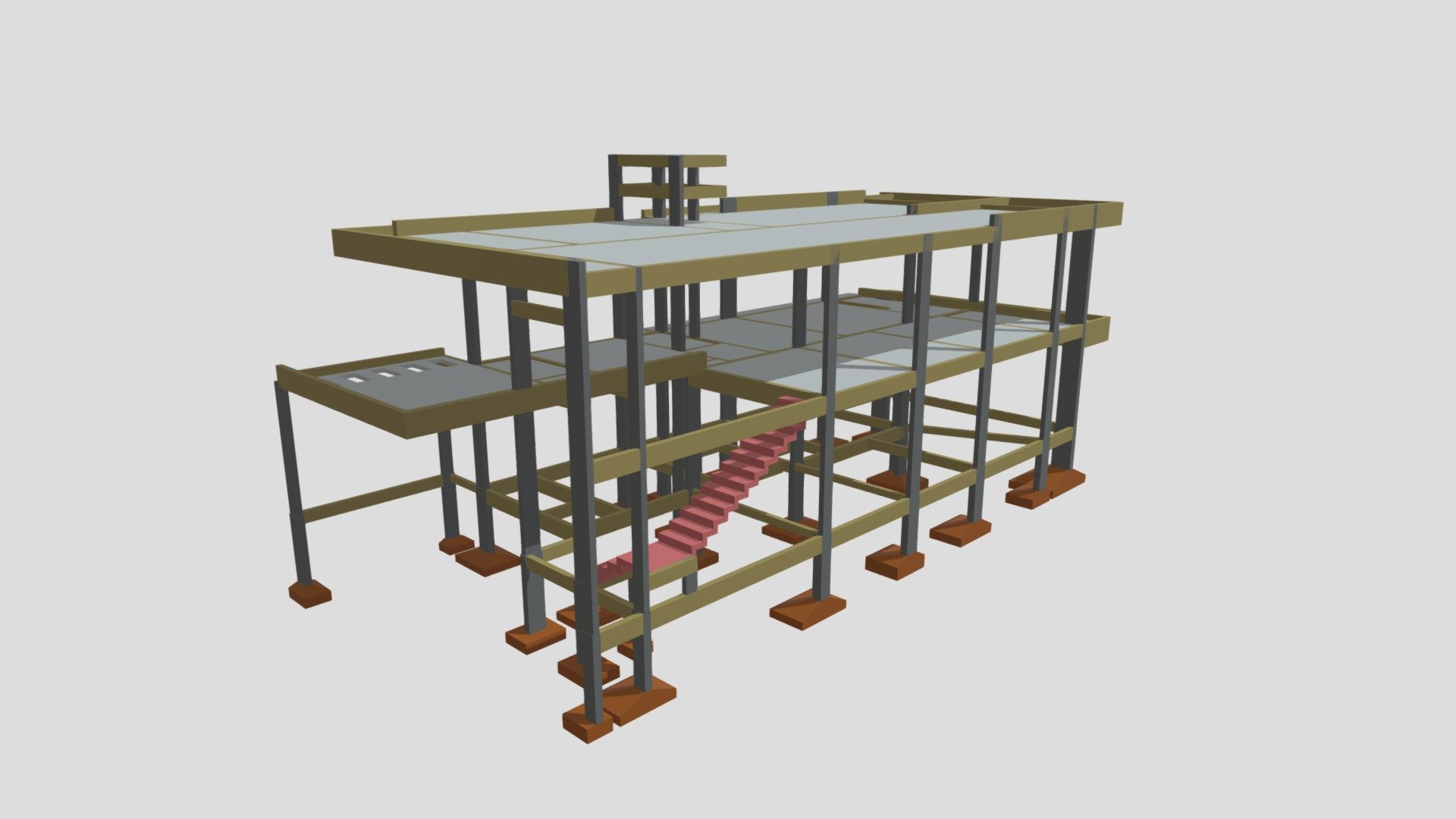 Res. Carlos e Suelen 3D (Proj. Estrutura)
