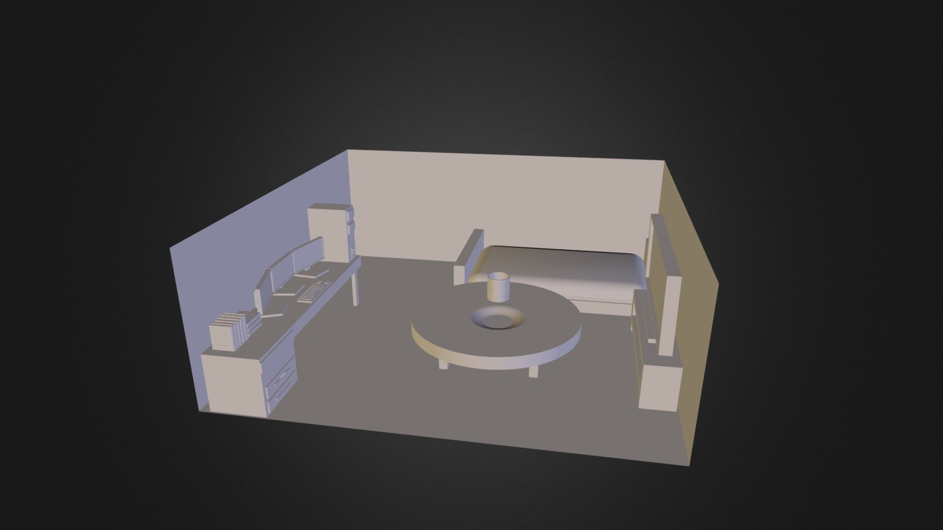 Bed Room - 3D model by rosyadVai (@rosyadluper) [b0beb14] - Sketchfab