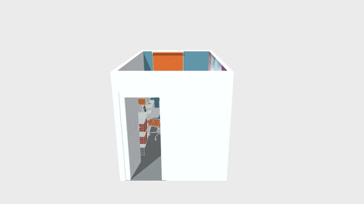 Adi's Bedroom 3D Model